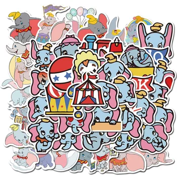 10/30/50PCS Disney Risanke Dumbo Nalepke Estetske Dekorativni Steklenico Vode, Hladilnik, Telefon Kolo Klasična Igrača Nalepke Nalepka Otrok