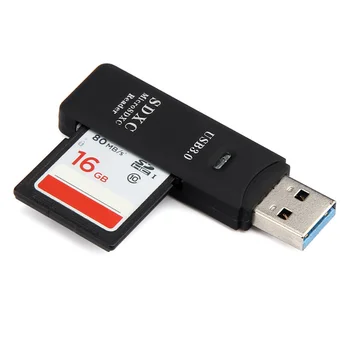 2 V 1 Bralnik Kartic USB 3.0 Micro SD TF kartice Sim Bralec High Speed Multi-card Pisatelj Adapter Flash Disk, Prenosnik Dodatki