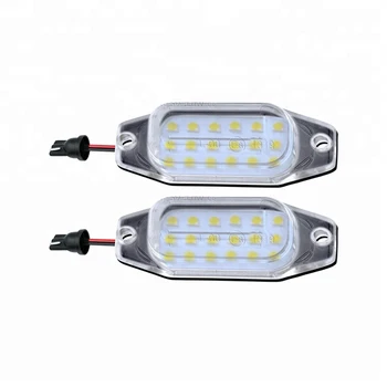 2Pcs LED Avto Tablice Svetlobe Število Luči Za Toyota Prado 2010-2016 Canbus brez Napak