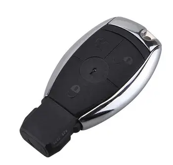 3 gumb Pametni Ključ Primeru Lupini z Baterijo Clamp Nosilec za Mercedes Benz CL SLk CLK C E S Razred z rezilom