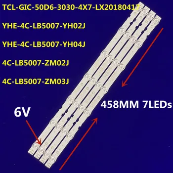 40PCS/veliko LED osvetlitvijo trakovi za TCL 50P65US 50S421 50S423 50p8m 4C-LB5007-YH02J 4C-LB5007-ZM03J 50p8m