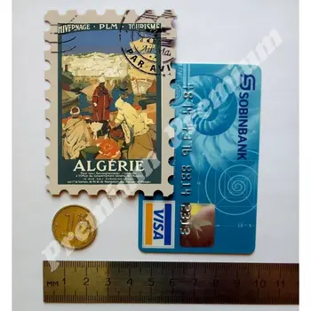 Afrike alžirija spominek magnet letnik turistični plakat