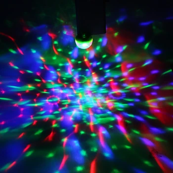 Avto-styling Dekorativne Svetilke LED Avto Ozračja Osvetlitev DJ RGB Svetilka USB Klub Disco Čarobno Fazi Učinek Luči Auto Notranje Luči