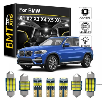 BMTxms Avto LED Notranja Osvetlitev Canbus Za BMW X1 (E84 F48 X2 F39 X3 E83 F25 X4 F26 X5 E53 E70 F15 F85 X6 E71 E72 2003 2009 2018