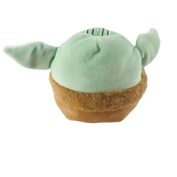 Disney Star Wars Dvostranski Flip Reverzibilna Baby Yoda Plišastih Lutke Kawaii DIY Mandalorians Yoda Pliš Igrače za Otroke, Otroci Darilo