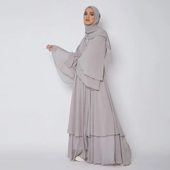 Eid Abayas Za Ženske Dubaj Abaya Turčija Islam, Muslimanska Dolgo Obleko Maxi Tam Kaftan Oblačila Vestidos Haljo Longue Kimono Femme Musulmane