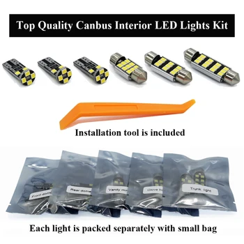 GBtuning Canbus LED Notranje Luči Komplet Za Citroen DS 3 4 5 5LS DS3 DS4 DS 5LS Prtljažniku Avtomobila Notranja Kupola Branje Svetilke Pribor