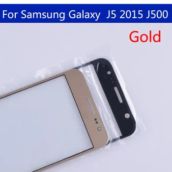 J500 Za Samsung Galaxy J5 J500 J500H J500FN J500F J500M SM-J500F LCD Sprednji Zunanji Steklo na Zaslonu na Dotik Zamenjava Objektiva 5.0