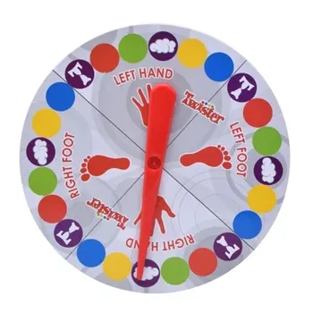Klasična Telo Twister-igra Zaprtih prostorih, na Prostem Igrače Zabavna Igra Zvijanje telesa Za Otroke starši-Otrok, Interaktivne Skupine Igrača Darilo