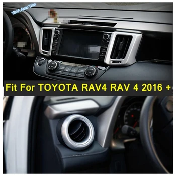Lapetus Za TOYOTA RAV4 RAV 4 2016 2017 2018 ABS Auto Znotraj Styling & Sredini klimatske naprave Vtičnica Vent Kritje Trim