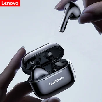 Lenovo LP40 TWS Brezžične Slušalke Bluetooth Slušalke Dual Stereo Zmanjšanje Hrupa Hi-fi Slušalke Slušalka z Mikrofonom za Apple/Android