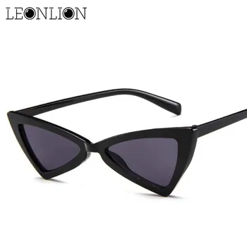 LeonLion 2021 Moda Metulj Sončna Očala Ženske Blagovne Znamke Oblikovalec Majhen Plastični Okvir Za Očala Odsevnega Zrcalnega Stekla