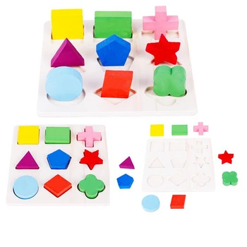 Lesene Matematiko Igrače Puzzle Baby Otroci, Učenje Igrače Za Predšolsko Izobraževanje V Zgodnjem Otroštvu Montessori Igre Za Toddlers Otrok
