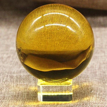 Lucky Kamen Gemstone 20/30/40mm Amber Goldstone Pesek Področju Kristalni Globus Žogo Čakro Zdravljenje Reiki Kamen Vklesan Obrti Mineralnih