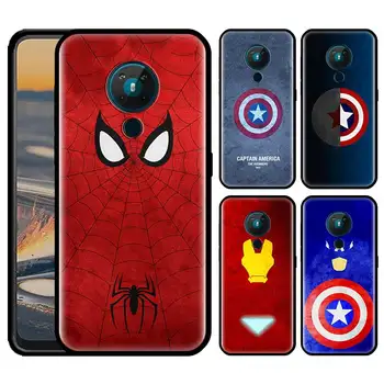 Marvel Maščevalec Superheroj Primeru Telefon za Nokia C3 C10, C20 C30 G10 G20 X10 X20 XR20 2.2 2.4 3.4 5.4 1.3 5.3 7.2 4.2 Hrbtni Pokrovček Vrečko