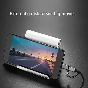 Mobilni Telefon Adapter Micro USB Na USB C Adapter Microusb Priključek za Huawei Xiaomi Samsung Galaxy A7 Adapter USB Tip C