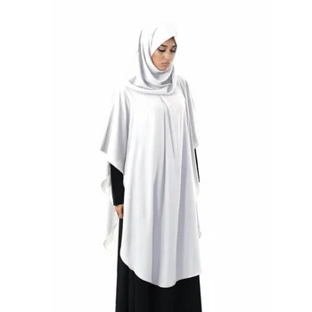 Muslimanske Ženske Hidžab Hooded Abaya Molitev Obleko Arabski Dolgo Khimar Islam Jilbab Burka Big Šali, Majice, Vrhovi Ramadana Častili Storitev