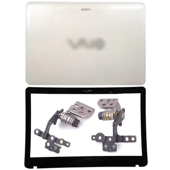 NOV Laptop Primeru LCD Hrbtni Pokrovček/Sprednjo Ploščo/Okovje Za Sony Vaio SVF15 SVF152 SVF153 SVF152A23T SVF15 FIT15 Prenosnik, ki Niso na Dotik