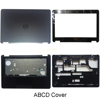 Novo A B C D Kritje Za Dell Latitude E5250 Prenosni računalnik, LCD Hrbtni Pokrovček/Sprednjo Ploščo/podpori za dlani/Dnu Primeru Vrh Nazaj Primeru Ne-Dotik Black