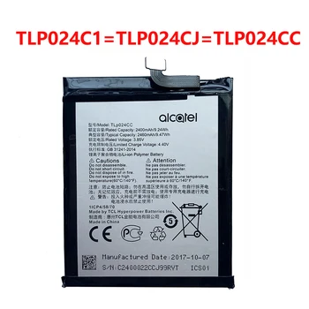 Original TLP024C1 TLP024CJ TLP024CC baterija 2400mAh Za Alcatel A3 OT-5046/Sijaj Lite OT-5080 5080X OT-5046D OT-5046Y 5046D