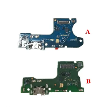 Originalno Polnjenje prek kabla USB Dock Priključek za Polnilnik Odbor Flex Kabel za Huawei Y7 Prime 2019