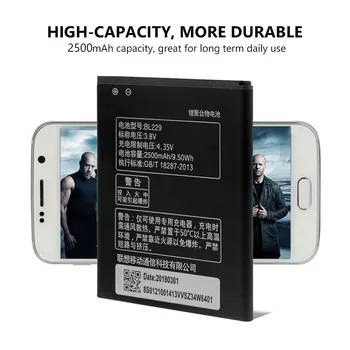 Premium 3.8 Proti 2500mAh Baterije BL229 BL-229 Za Lenovo A8 A806 A808T A808T-i Pametne Mobilne Baterija za Polnjenje mobilnega Telefona