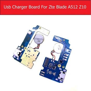 Resnično Mikrofon& Polnilnik Usb Odbor Za ZTE Blade A512 Z10 polnjenje prek kabla USB Priključek priključek odbor Flex Kabel nadomestni deli