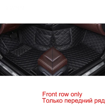 Spredaj Vrstica 2 Sedeža Avtomobila predpražnike za Mercedes GLK-Razred GLS SL R230 SLC R172 SLK Avto Dodatki Notranjost Podrobnosti