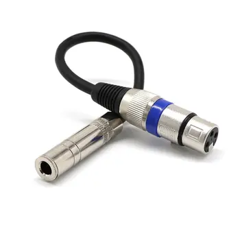 Top Deals 6,35 mm 1/4 Palca TRS, da XLR Moški-Ženski Kabel 3 Pin Ženski Vtič Stereo Mikrofon Kabel, Audio Kabel