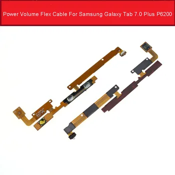 Vklop/IZKLOP Glasnosti Gumb Flex Kabel Za Samsung Galaxy Tab 7.0 Plus (P6200 GT-P6200 Power Tipka za Glasnost Strani Zamenjava