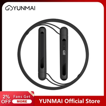 YUNMAI Smart Preskakovanje Vrv APP Zapis Podatkov USB Polnilne Nastavljiv Odporne na Obrabo Usposabljanje Vrv Skoki