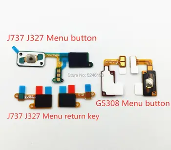 Za Samsung Galaxy j737 j732 g5308 prstnih senzor domača stran se vrnete tipko menu prilagodljiv trak kabel