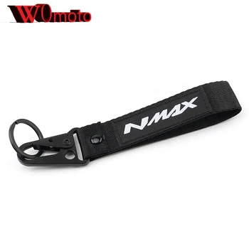 Za YAMAHA NMAX N-MAX 155 150 125 vezenje Keychain Novo motorno kolo Pribor obeskom za ključe obesek za ključe Tipko Trak NMAX155/150/125