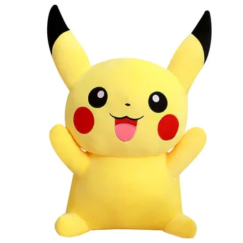 TAKARA TOMY Pokemon Pikachu Plišastih Lutka Japonski Anime Srčkan Poredna Pikachu Igrače otroška Igrača Zbirka Božično Darilo za Rojstni dan