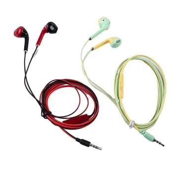 U24 Žične Stereo Slušalke 3.5 MM in-Ear Slušalke Teče Igra Glasba Slušalke Noise Cancel Za Mobilni Telefon/PC/Laptop Z Mic